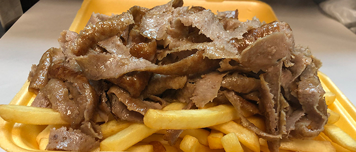 Chips & Doner Meat 