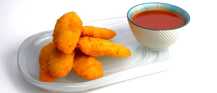 6 Pcs Chicken Goujons  Single 