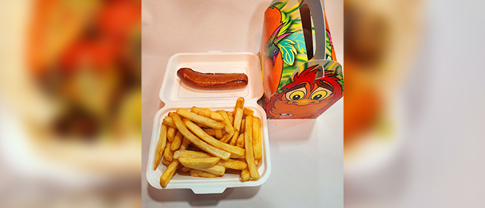 Kids Smoked Sausage & Chips 