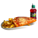 Kids Half Pizza & Chips 