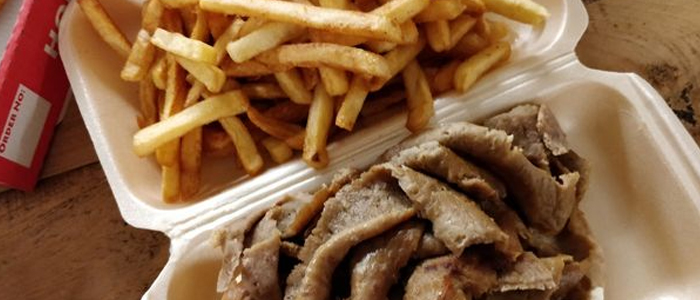 Kids Doner Meat & Chips 