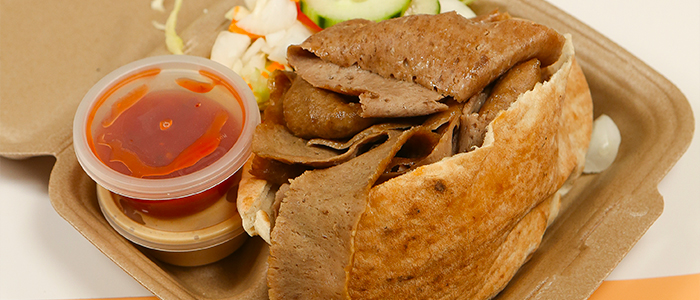 Portion Of Doner Meat 